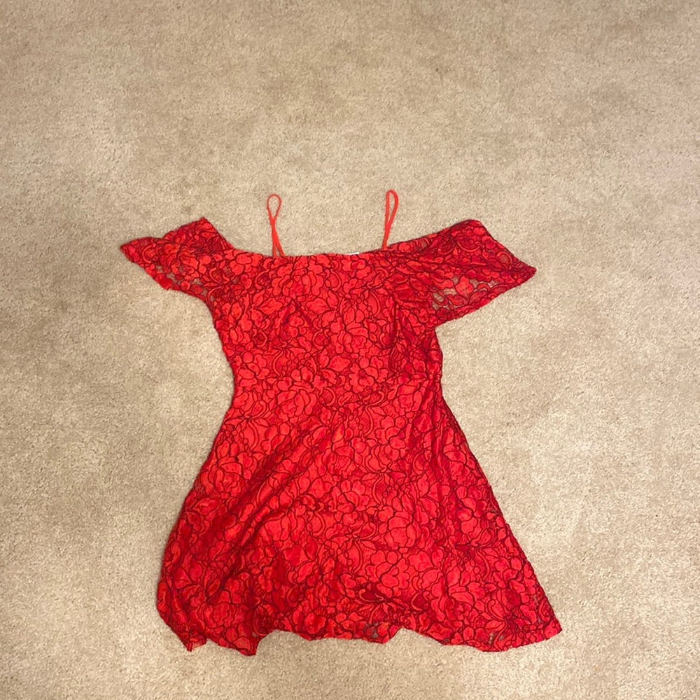 Red dress